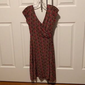 London Times faux wrap dress 2P